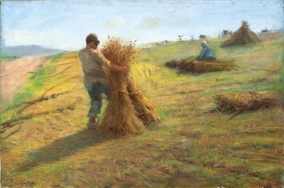 Grain Harvest by Federigo Rossano